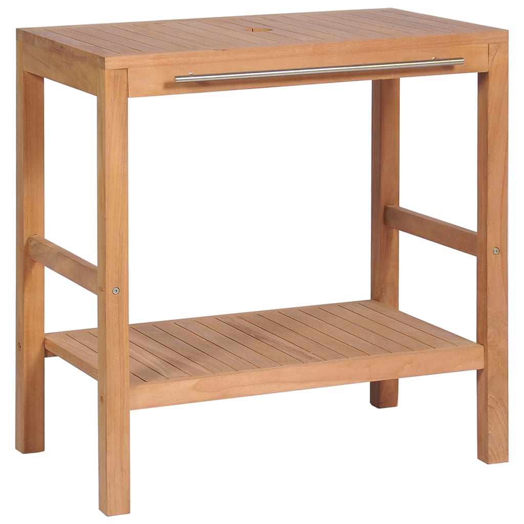 

vidaXL Bathroom Vanity Cabinet Solid Teak 29.1"x17.7"x29.5"