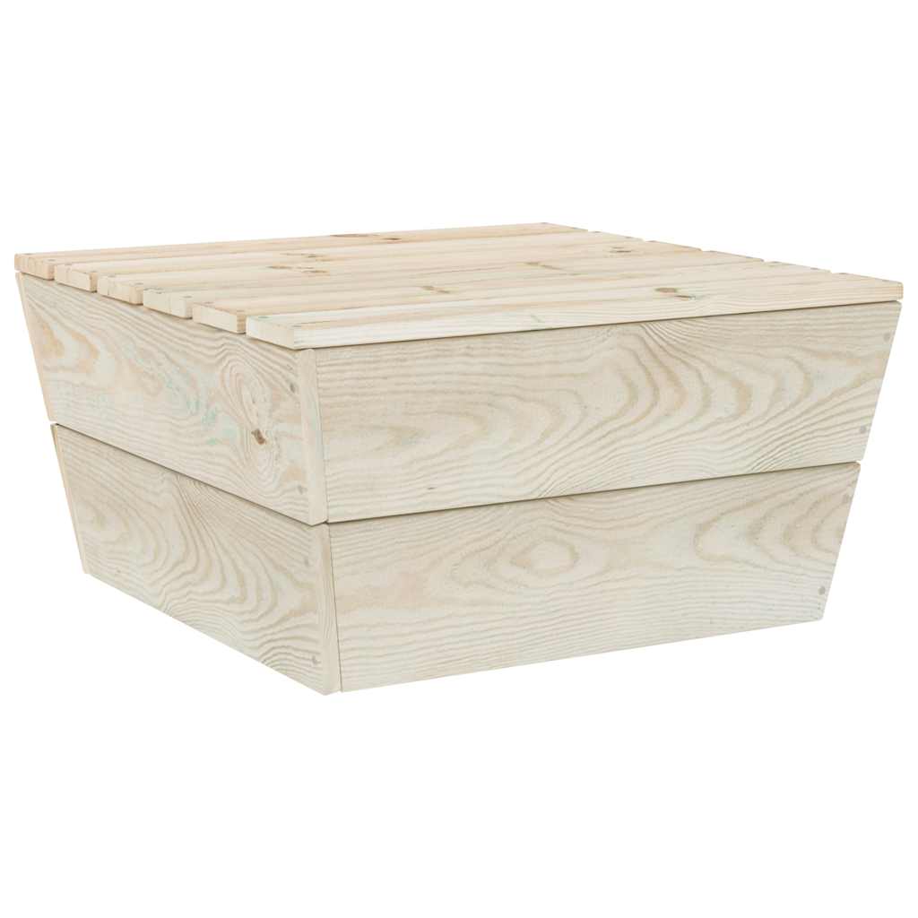 vidaXL Zahradní stolek 60 x 60 x 30 cm impregnované smrkové dřevo