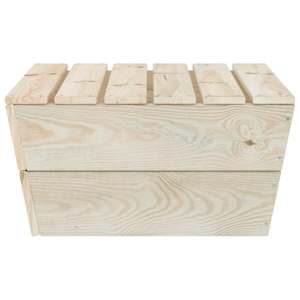 Zahradní stoly 2 ks 60 x 60 x 30 cm impregnované smrkové dřevo - obrázek 5