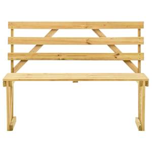 Zahradní lavice 120 cm impregnované borové dřevo - obrázek 2