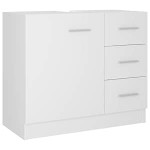 vidaXL valamukapp, valge, 63 x 30 x 54 cm tehispuit