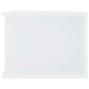 TV skříňka s LED osvětlením bílá 135 x 39 x 30 cm - obrázek 9