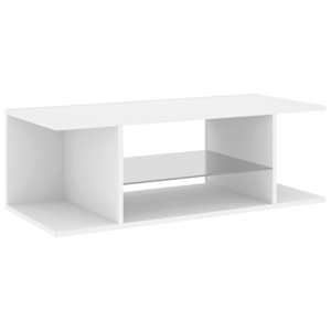 TV skříňka s LED osvětlením bílá 90 x 39 x 30 cm - obrázek 7