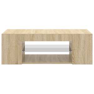 TV skříňka s LED osvětlením dub sonoma 90 x 39 x 30 cm - obrázek 4