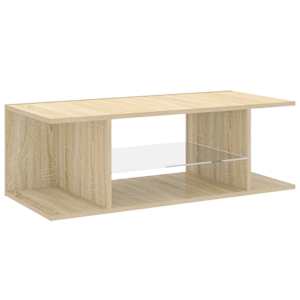 TV skříňka s LED osvětlením dub sonoma 90 x 39 x 30 cm - obrázek 7