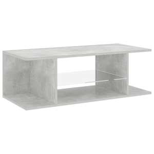 TV skříňka s LED osvětlením betonově šedá 90 x 39 x 30 cm - obrázek 7
