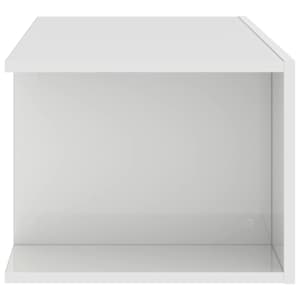 TV skříňka s LED osvětlením bílá s vysokým leskem 90x39x30 cm - obrázek 6