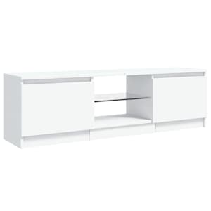 TV skříňka s LED osvětlením bílá 120 x 30 x 36 cm - obrázek 8