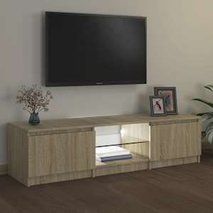 TV skříňka s LED osvětlením dub sonoma 140 x 40 x 36 cm - obrázek 4