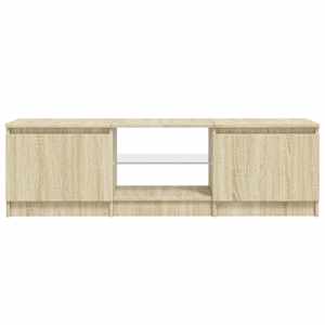 TV skříňka s LED osvětlením dub sonoma 140 x 40 x 36 cm - obrázek 9