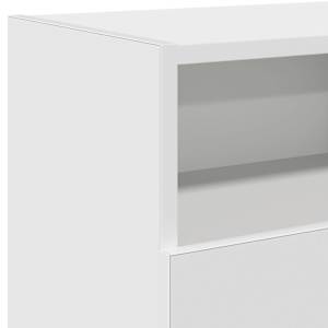 TV skříňka s LED osvětlením bílá 120 x 30 x 50 cm - obrázek 12
