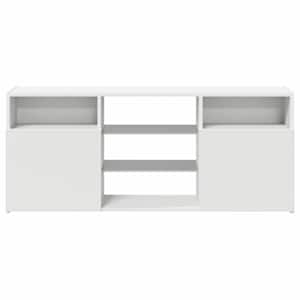 TV skříňka s LED osvětlením bílá 120 x 30 x 50 cm - obrázek 8