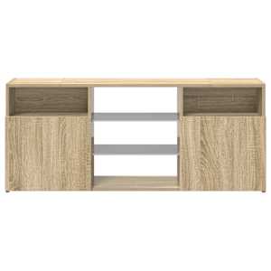 TV skříňka s LED osvětlením dub sonoma 120 x 30 x 50 cm - obrázek 7