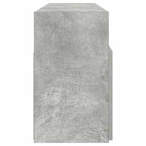 TV skříňka s LED osvětlením betonově šedá 120 x 30 x 50 cm - obrázek 8