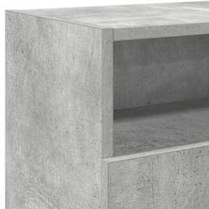 TV skříňka s LED osvětlením betonově šedá 120 x 30 x 50 cm - obrázek 11