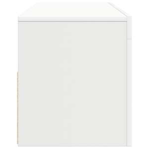 TV skříňka s LED osvětlením bílá 120 x 35 x 40 cm - obrázek 9