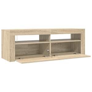 TV skříňka s LED osvětlením dub sonoma 120 x 35 x 40 cm - obrázek 10