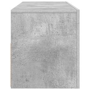 TV skříňka s LED osvětlením betonově šedá 120 x 35 x 40 cm - obrázek 9