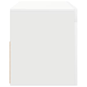 TV skříňka s LED osvětlením bílá 90 x 35 x 40 cm - obrázek 10