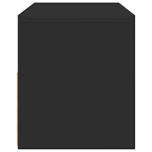 TV skříňka s LED osvětlením černá 90 x 35 x 40 cm - obrázek 10