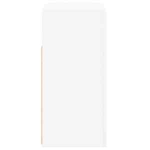 Příborník s LED osvětlením bílý 80 x 35 x 75 cm - obrázek 10