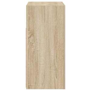 Příborník s LED osvětlením dub sonoma 80 x 35 x 75 cm - obrázek 10