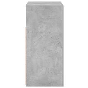 Příborník s LED osvětlením betonově šedý 80 x 35 x 75 cm - obrázek 10