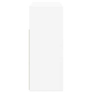 Příborník s LED osvětlením bílý 115,5 x 30 x 75 cm - obrázek 11