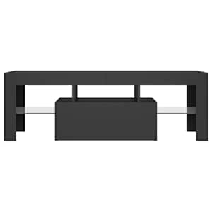 TV skříňka s LED osvětlením šedá 120 x 35 x 40 cm - obrázek 11