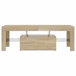 TV skříňka s LED osvětlením dub sonoma 120 x 35 x 40 cm - obrázek 10