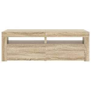 TV skříňka s LED osvětlením dub sonoma 120 x 35 x 40 cm - obrázek 8