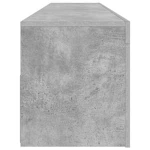 TV skříňka s LED osvětlením betonově šedá 120 x 35 x 40 cm - obrázek 10