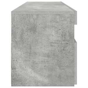 TV skříňka s LED osvětlením betonově šedá 90 x 35 x 40 cm - obrázek 10