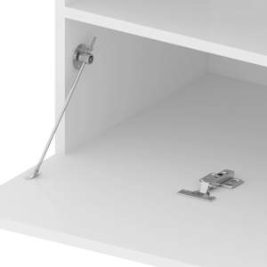TV skříňka s LED osvětlením bílá 75 x 35 x 40 cm - obrázek 11