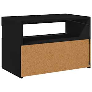 TV skříňka s LED osvětlením černá 60 x 35 x 40 cm - obrázek 14