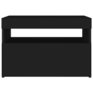 TV skříňka s LED osvětlením černá 60 x 35 x 40 cm - obrázek 10