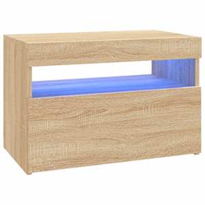 TV skříňka s LED osvětlením dub sonoma 60 x 35 x 40 cm - obrázek 2