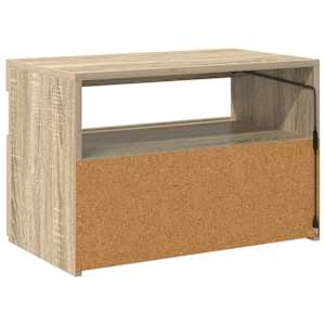 TV skříňka s LED osvětlením dub sonoma 60 x 35 x 40 cm - obrázek 11