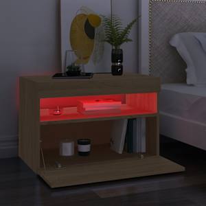 TV skříňka s LED osvětlením dub sonoma 60 x 35 x 40 cm - obrázek 5