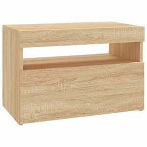 TV skříňka s LED osvětlením dub sonoma 60 x 35 x 40 cm - obrázek 9