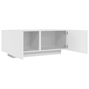 TV skříňka bílá 100 x 35 x 40 cm kompozitní dřevo - obrázek 8