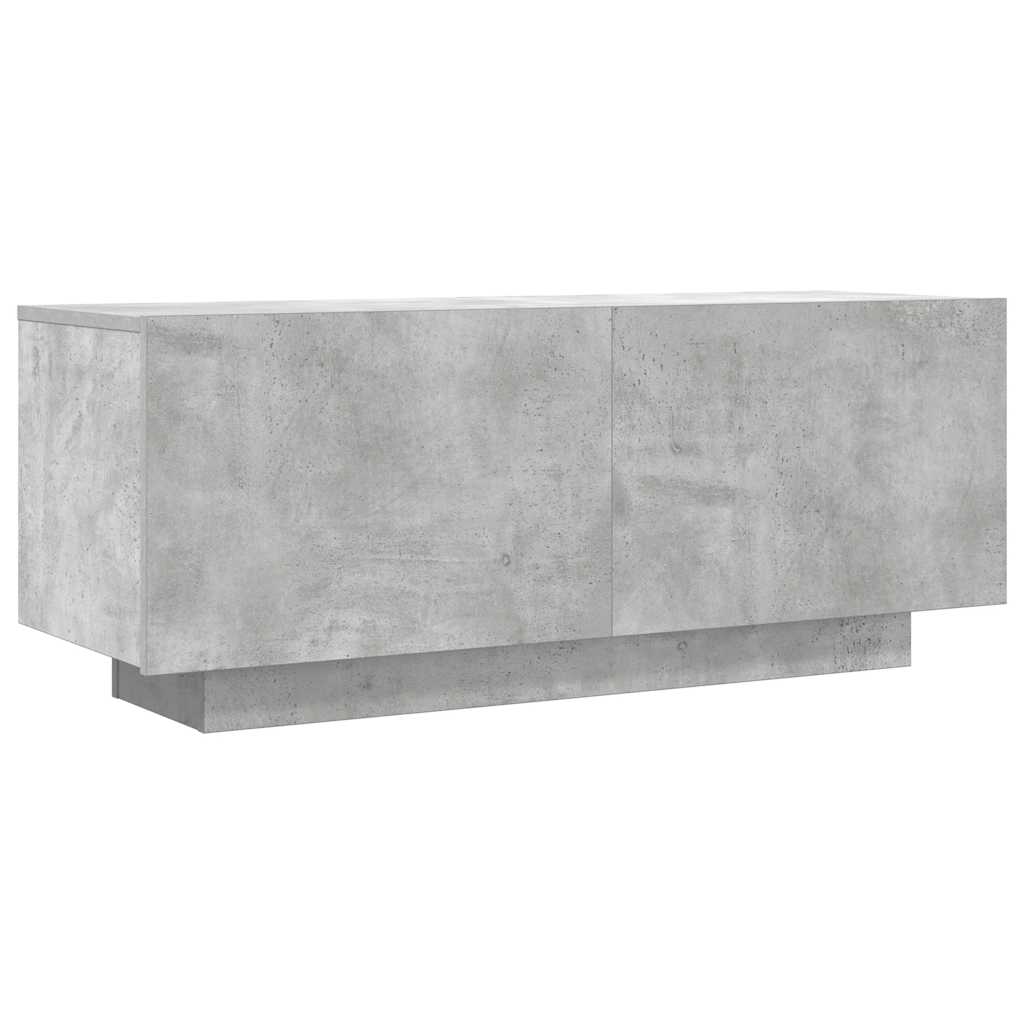 

vidaXL TV Cabinet Concrete Gray 39.4"x14"x16" Chipboard