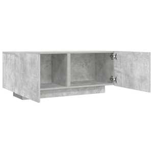 TV skříňka betonově šedá 100x35x40 cm kompozitní dřevo - obrázek 8