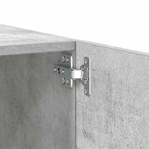 TV skříňka betonově šedá 100x35x40 cm kompozitní dřevo - obrázek 7