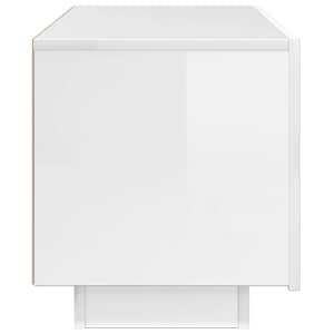 TV skříňka lesklá bílá 100x35x40 cm kompozitní dřevo - obrázek 5