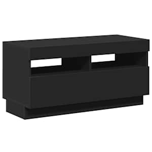 TV skříňka s LED osvětlením černá 80 x 35 x 40 cm - obrázek 6