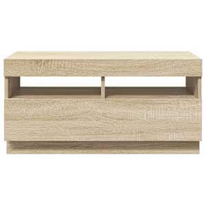 TV skříňka s LED osvětlením dub sonoma 80 x 35 x 40 cm - obrázek 8