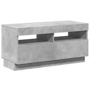 TV skříňka s LED osvětlením betonově šedá 80 x 35 x 40 cm - obrázek 7