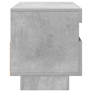 TV skříňka s LED osvětlením betonově šedá 80 x 35 x 40 cm - obrázek 10