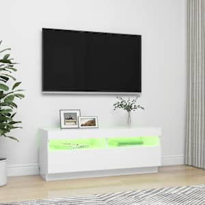 TV skříňka s LED osvětlením bílá 100 x 35 x 40 cm - obrázek 4